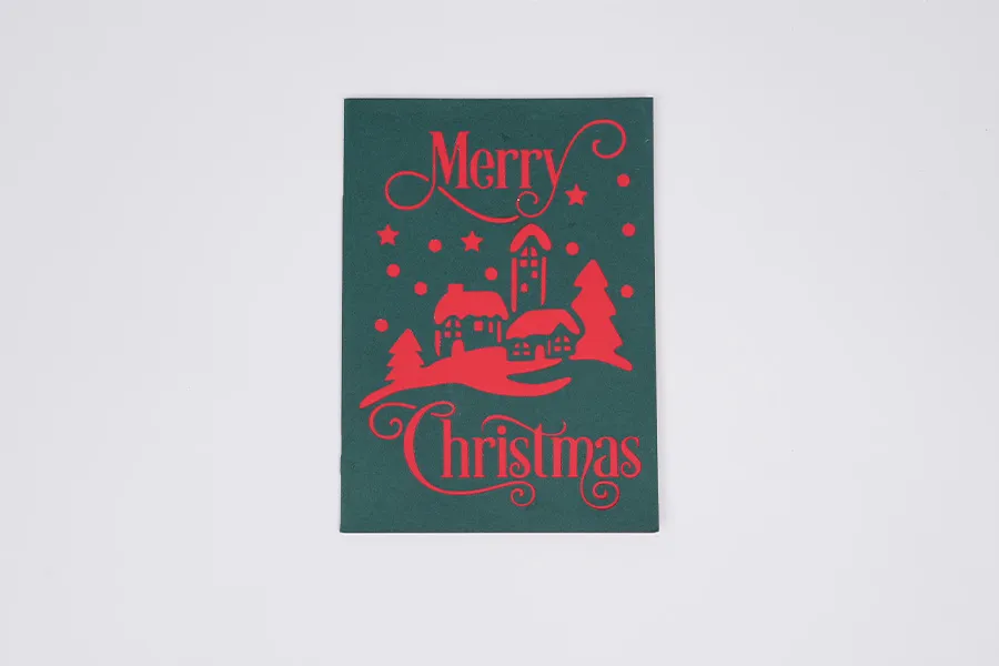 Christmas Greeting Card-Step2 -1