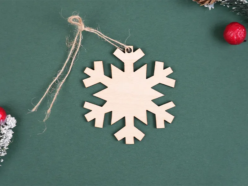 Christmas Tree Snow Ornament image 1