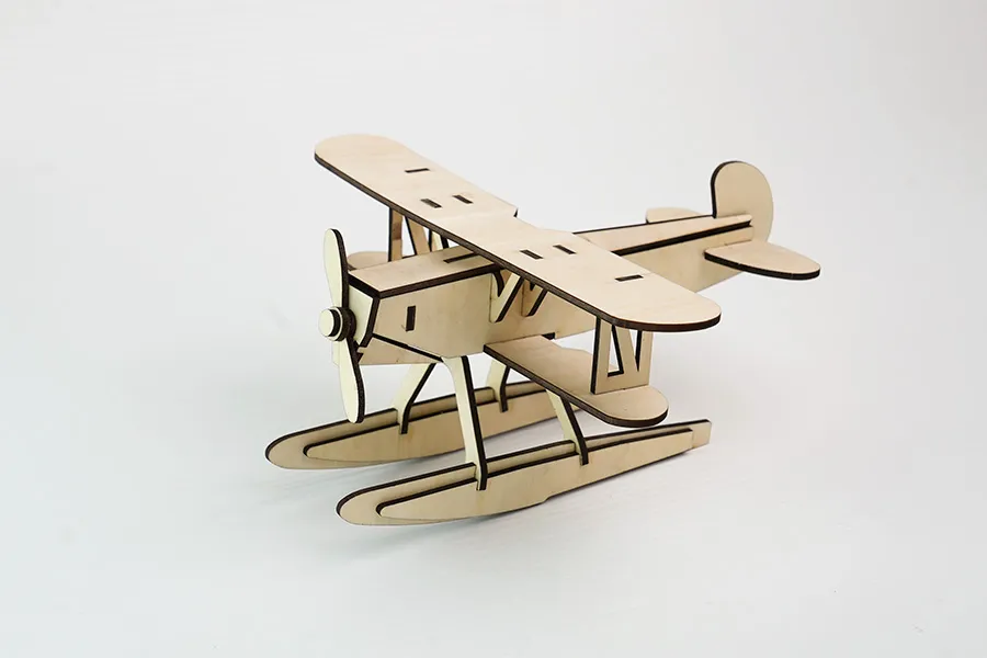 Wooden Aircraft Model-Step2 -1