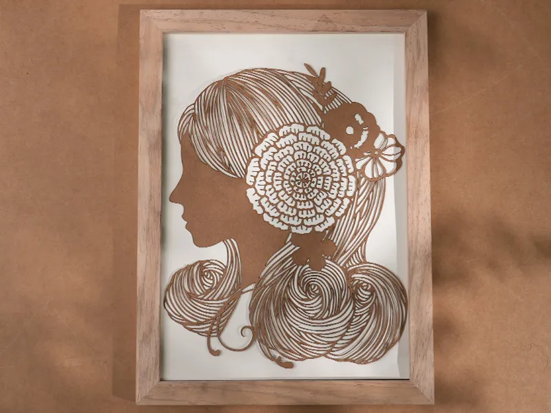 Female Paper-Cutting image 1
