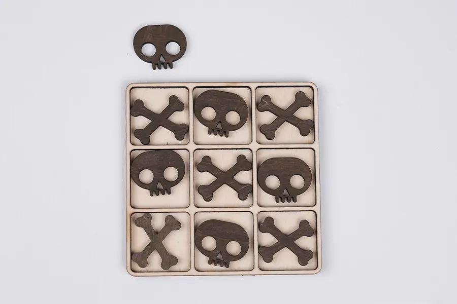 Spooky Tic-Tac-Toe-Step2 -2
