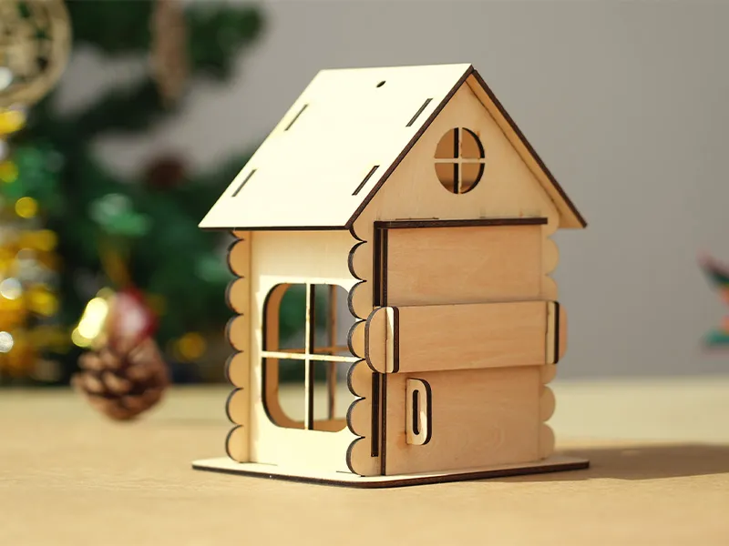 Wooden House Model image 1