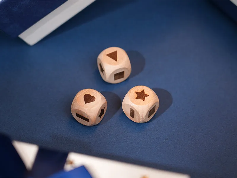 Geometric dice image 1