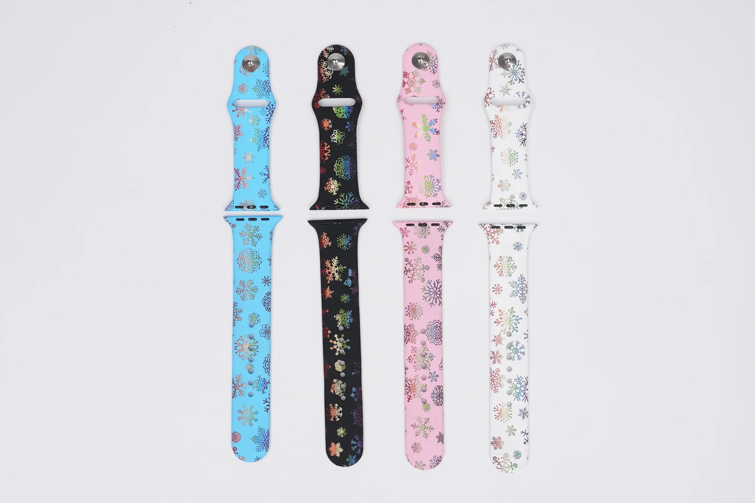 Rainbow  Snowflake Watch Bands-Step2 -1