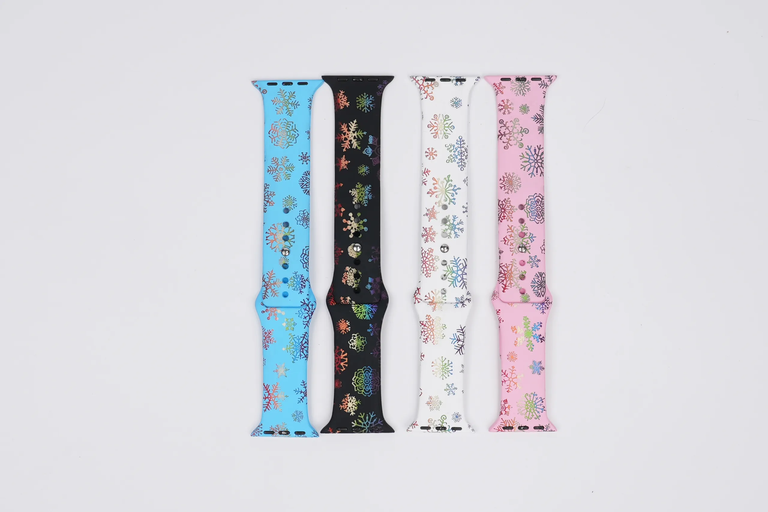 Rainbow  Snowflake Watch Bands-Step2 -2