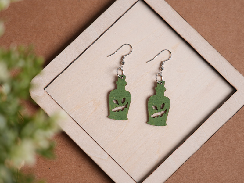 Wine Bottle Earrings image 1