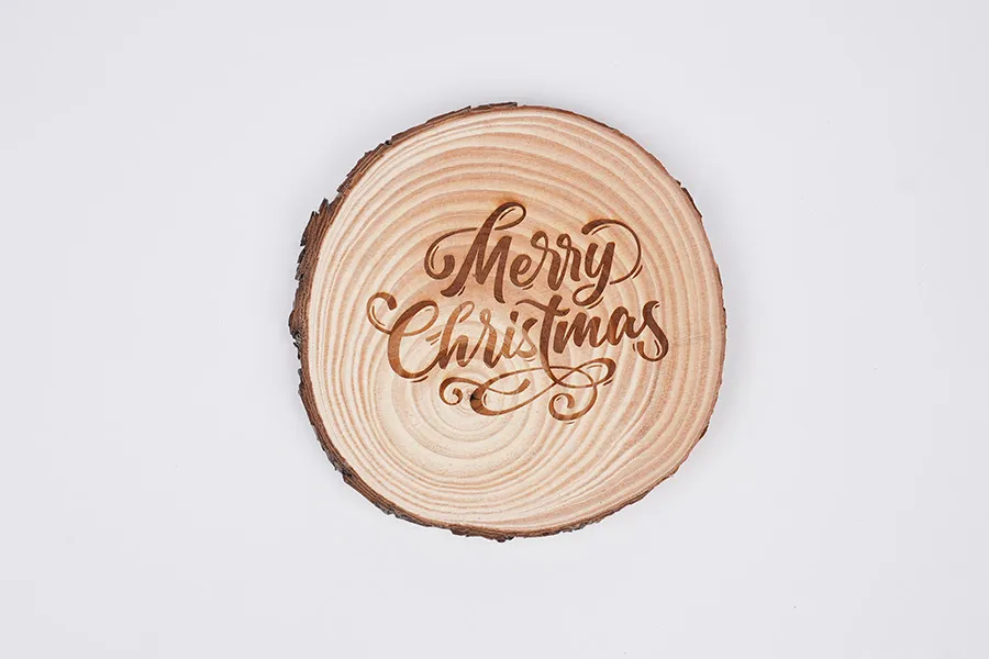 Christmas Wooden Coaster-Step2 -1