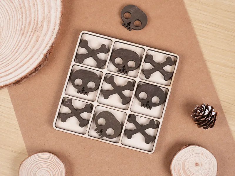 Spooky Tic-Tac-Toe image 1