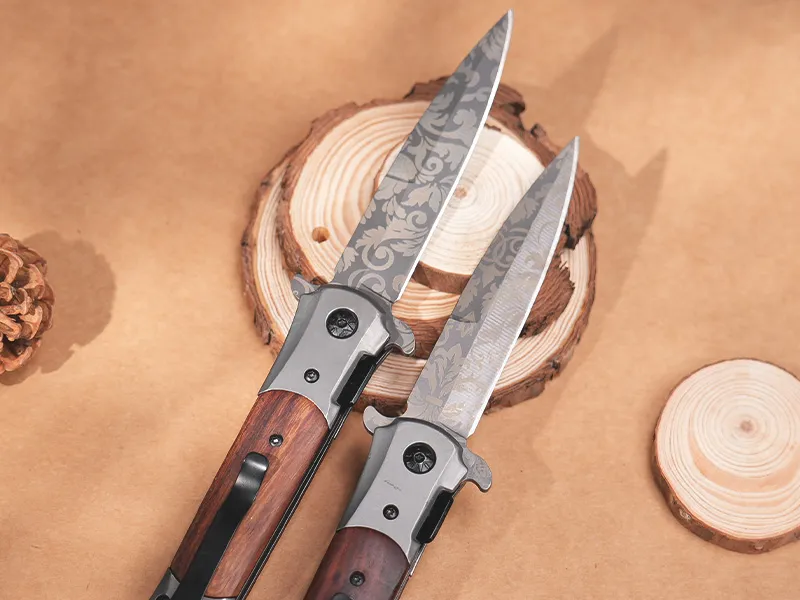 Patterned Survival Knife