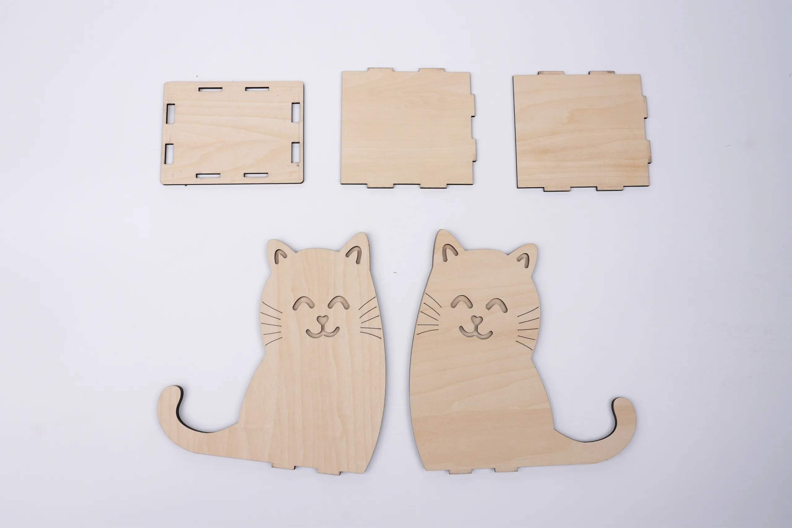 Wooden Cat Pen Holder-Step2 -1