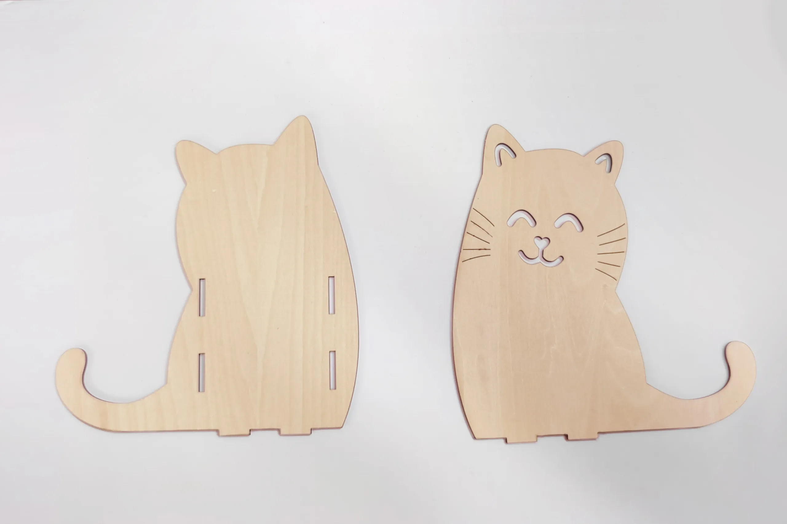 Wooden Cat Pen Holder-Step2 -2