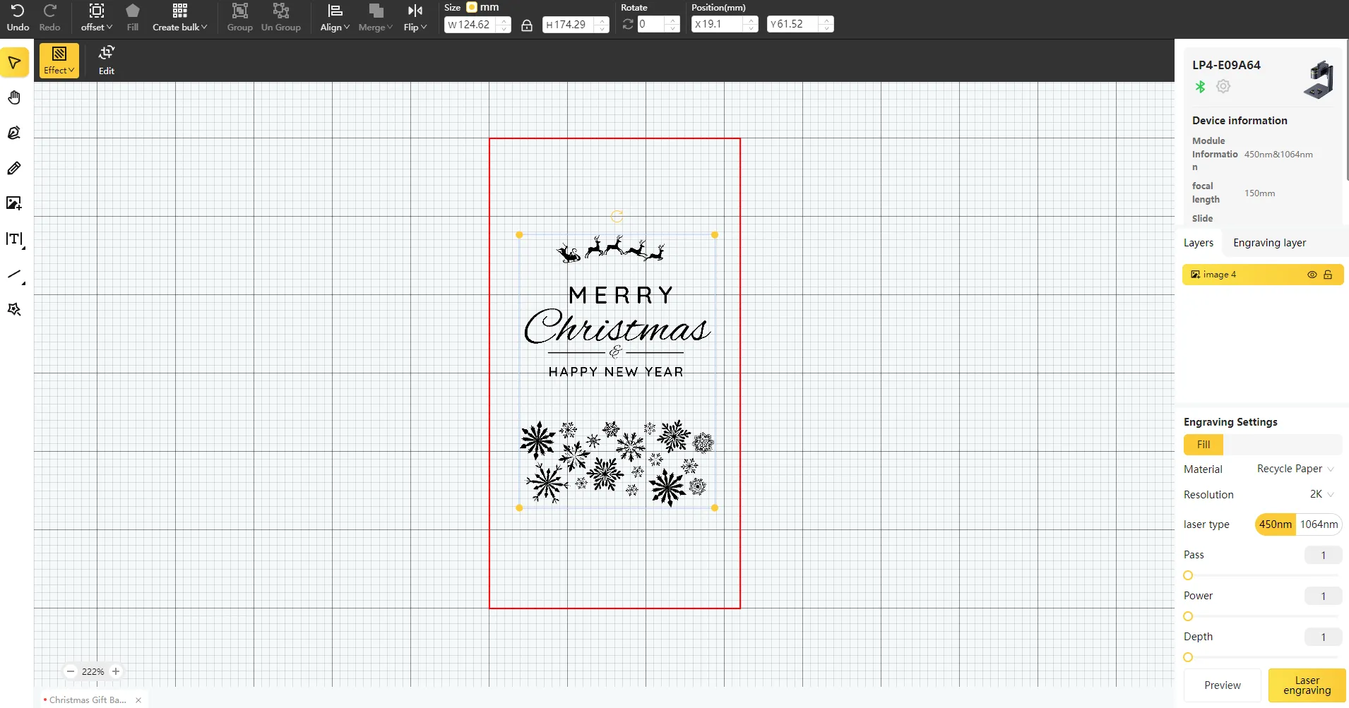 Christmas Gift Bags-Step2 -1