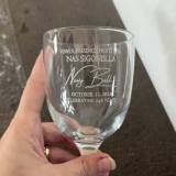 Engraving Wine Glasses with Stem thumbnail 2