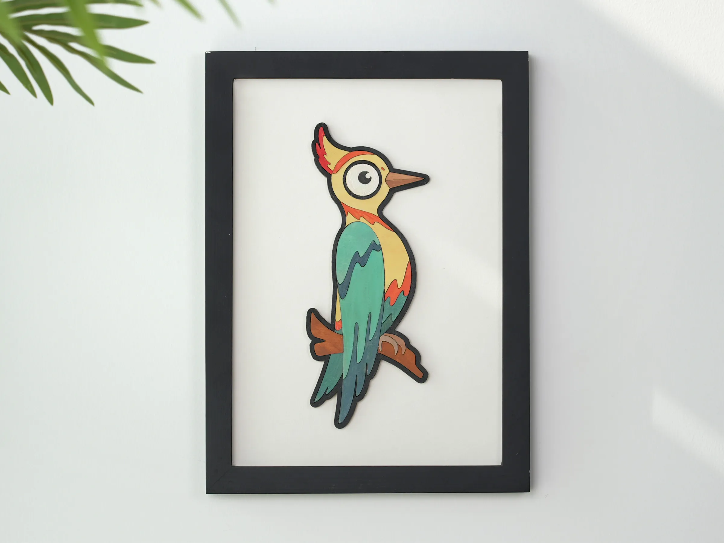 Colorful Jigsaw Woodpecker image 1