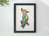 Colorful Jigsaw Woodpecker thumbnail 1