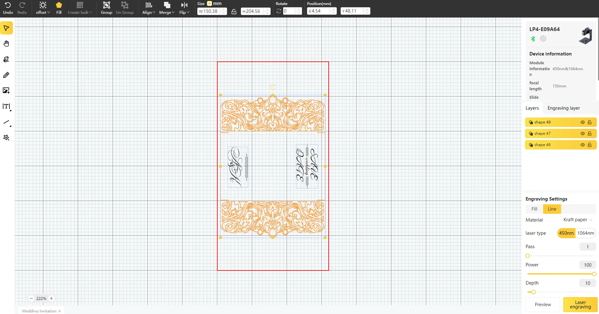 Wedding Invitation-Step1 -2