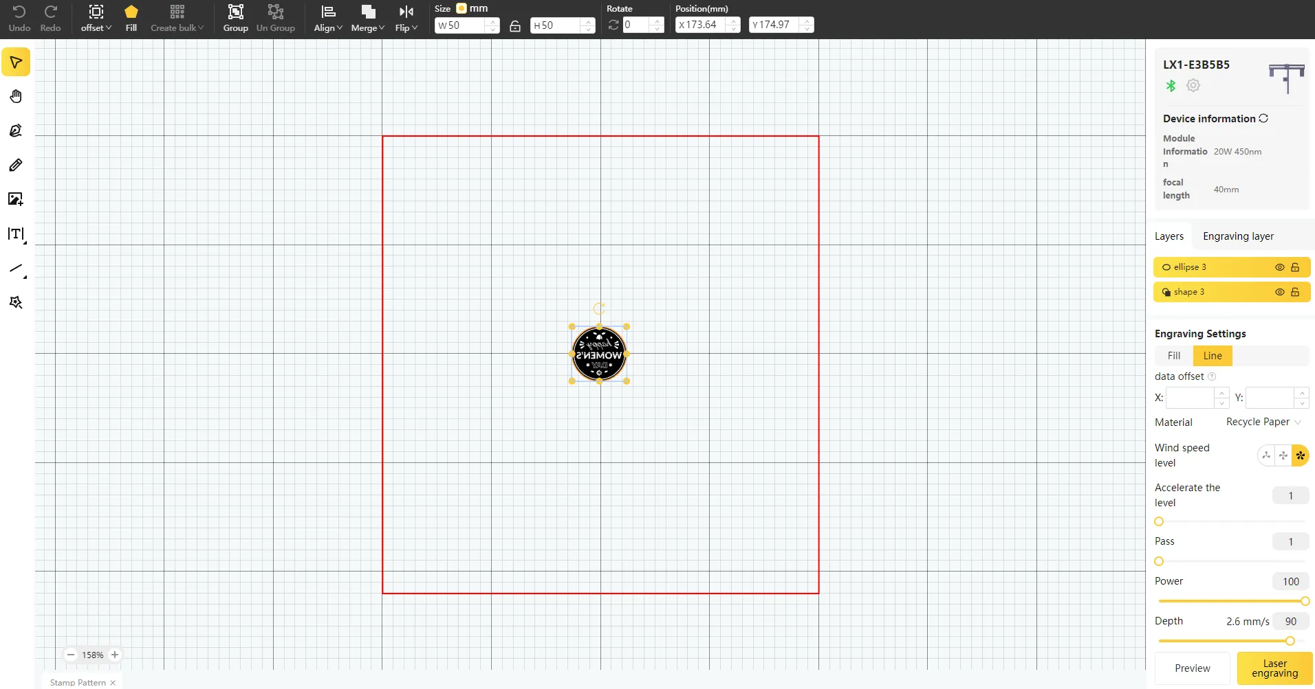 Stamp Pattern-Step1 -2