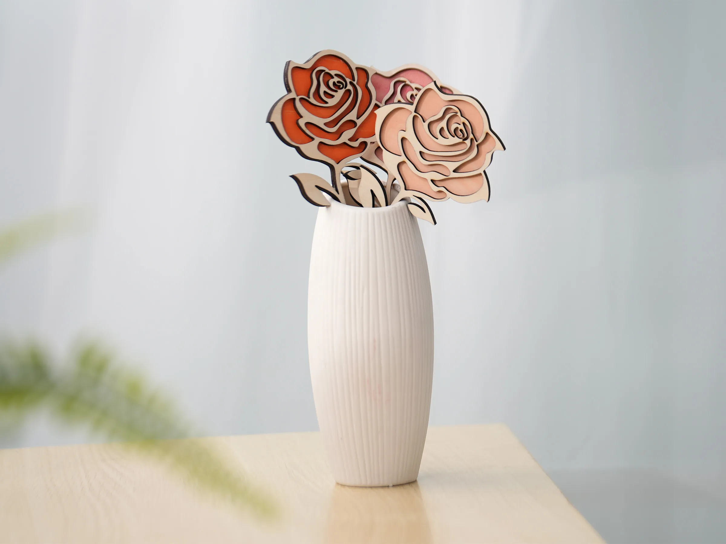 Wooden Rose image 1