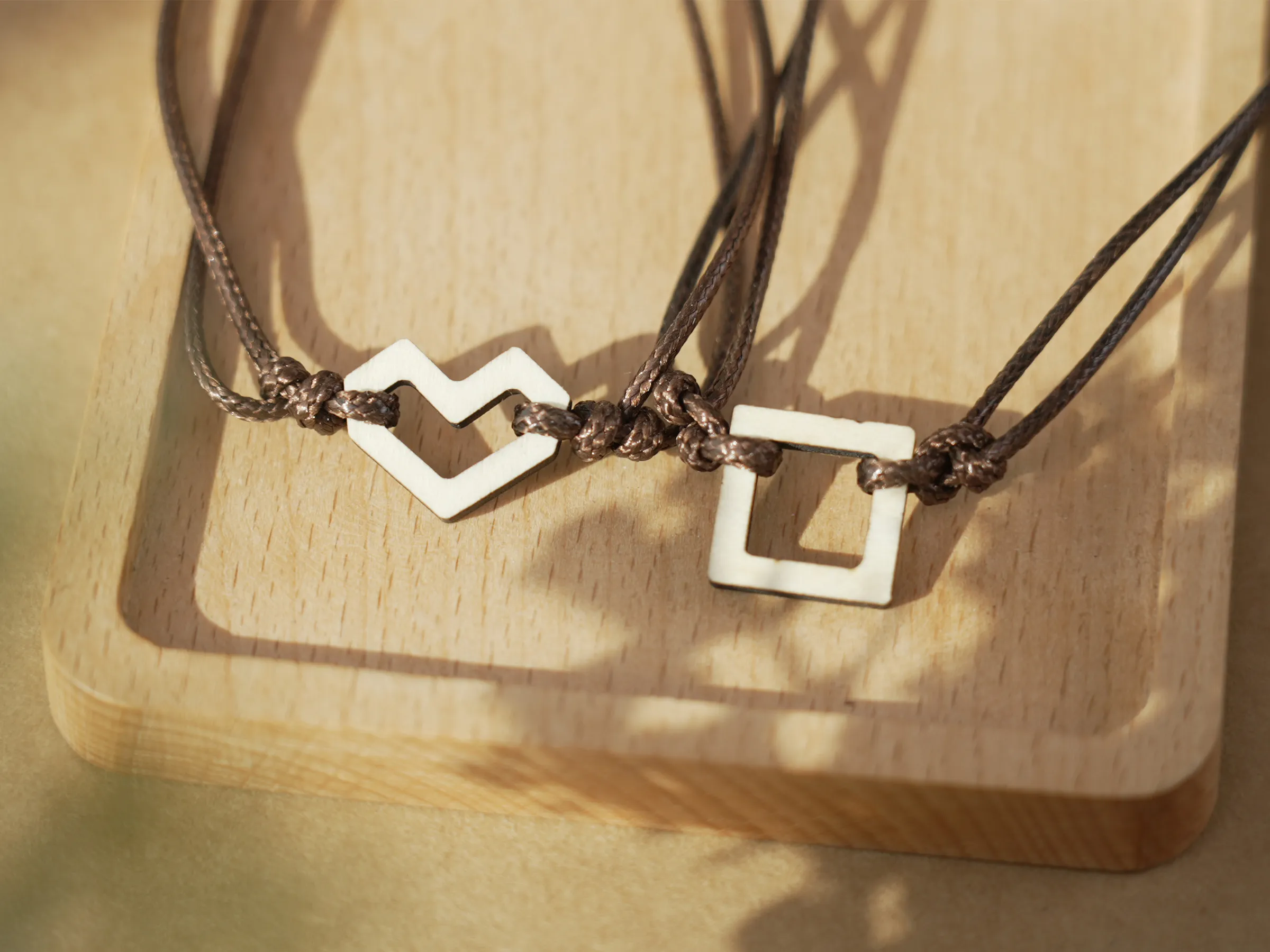 Couple Geometric Bracelets image 1