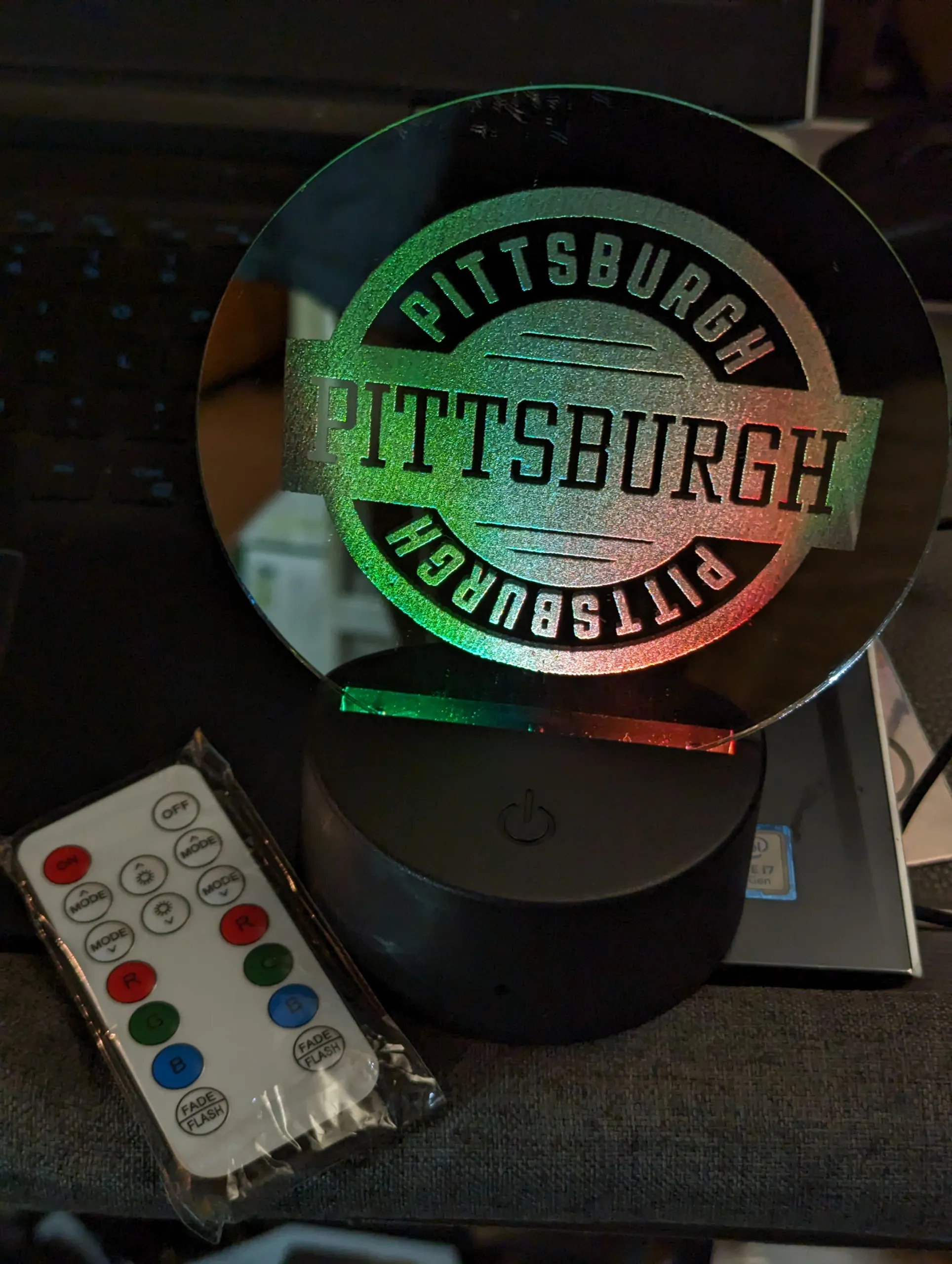 Transform a Mirror into a Masterpiece with your LaserPecker and Cheap LED base!!-Step5 -1