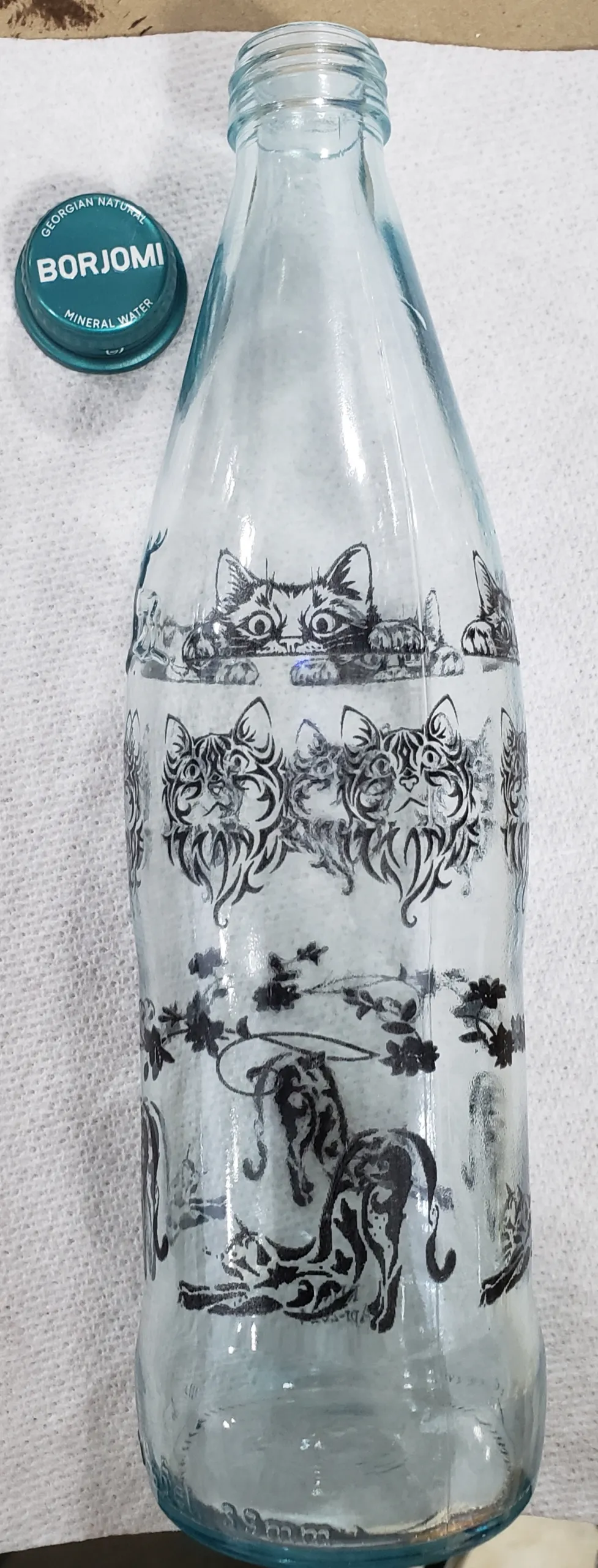 Cat Bottle, Turtle Bottle image 1