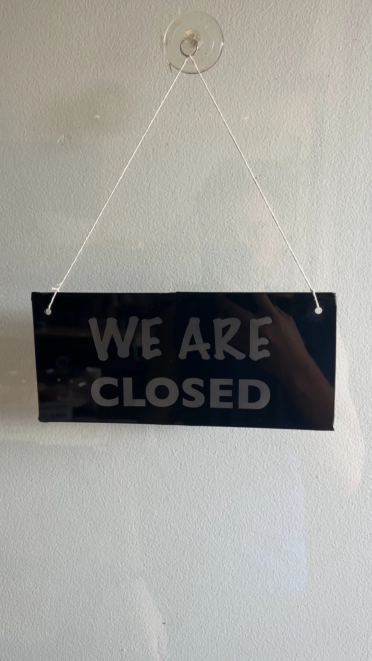We are Open/Closed sign image 3