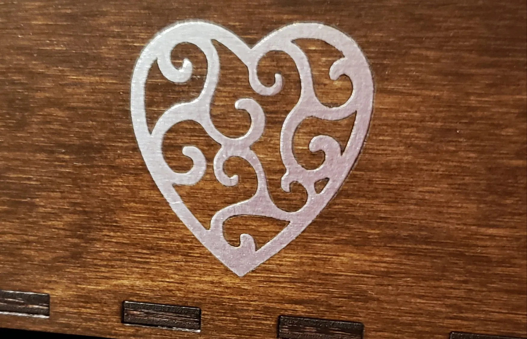 Cat Box-Step2 Metal cutting and inlay-2