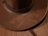 Leather Cowboy Hat thumbnail 2