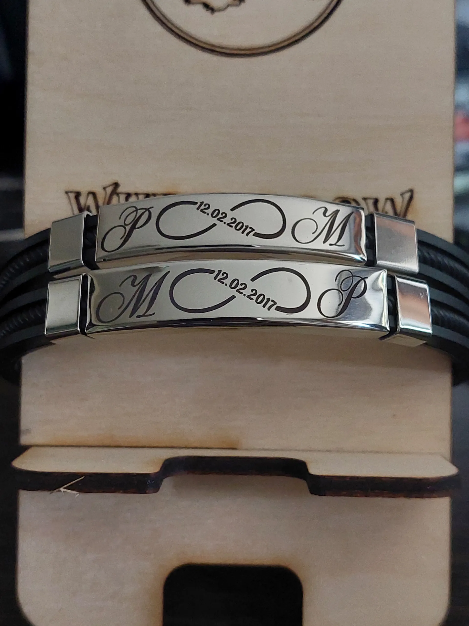 Paired bracelets image 1