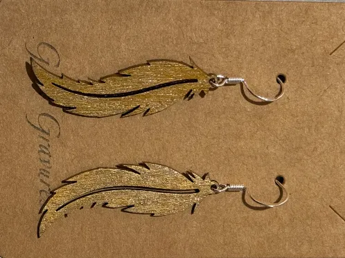Wooden Earrings 