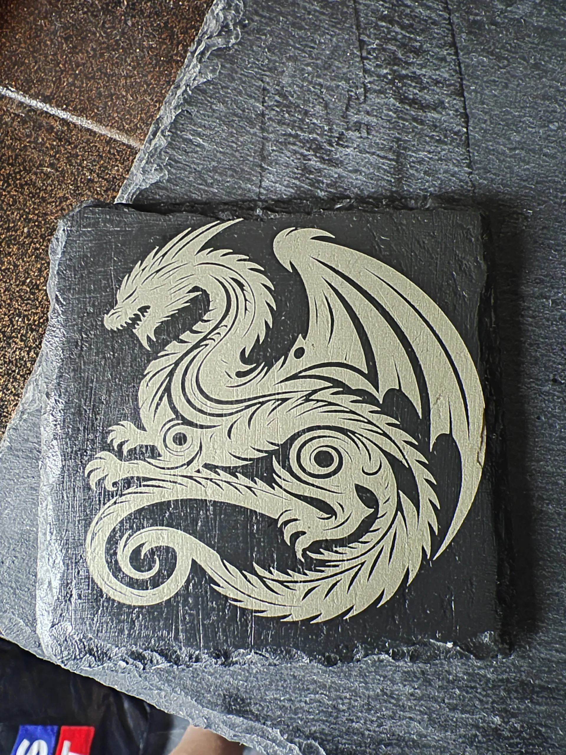 Slate coaster image 1