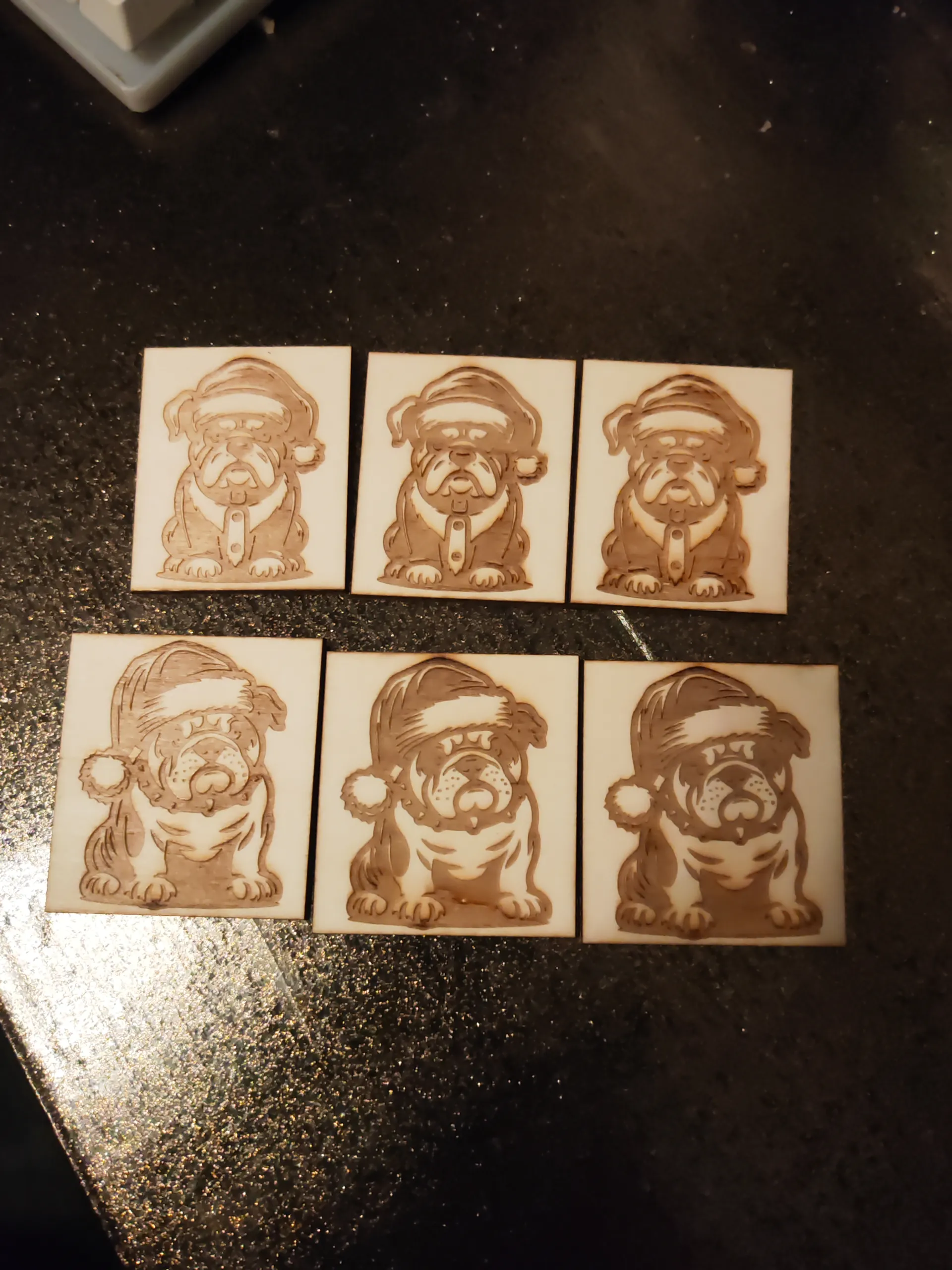  Christmas magnets and tree hanging decorations  image 2