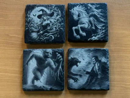 Halloween Coaster Set