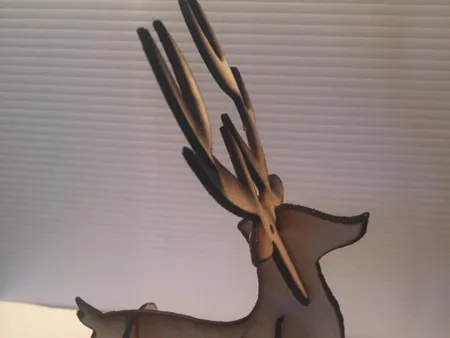 Christmas deer image 1