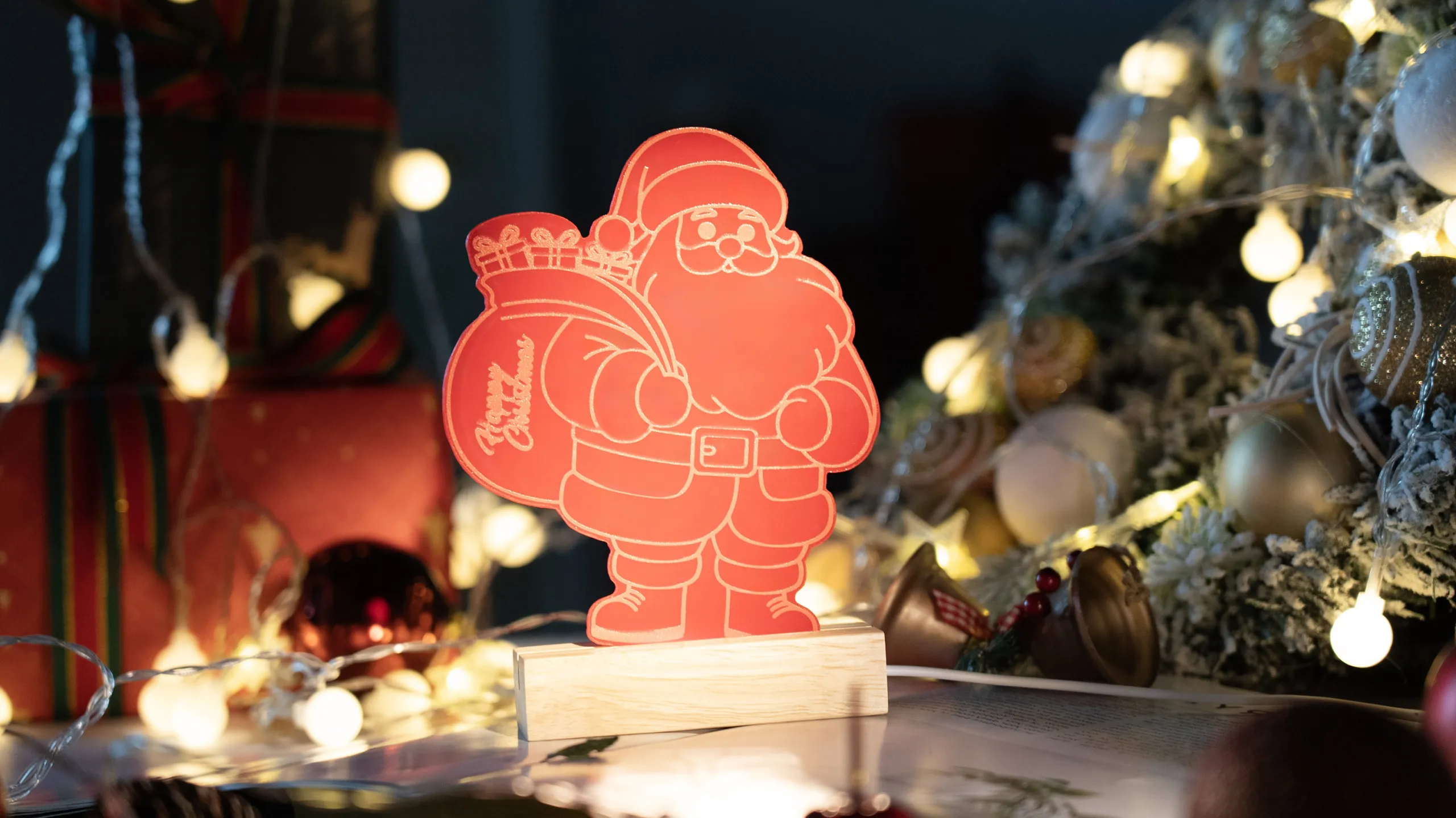 Christmas Acrylic Lamp image 1