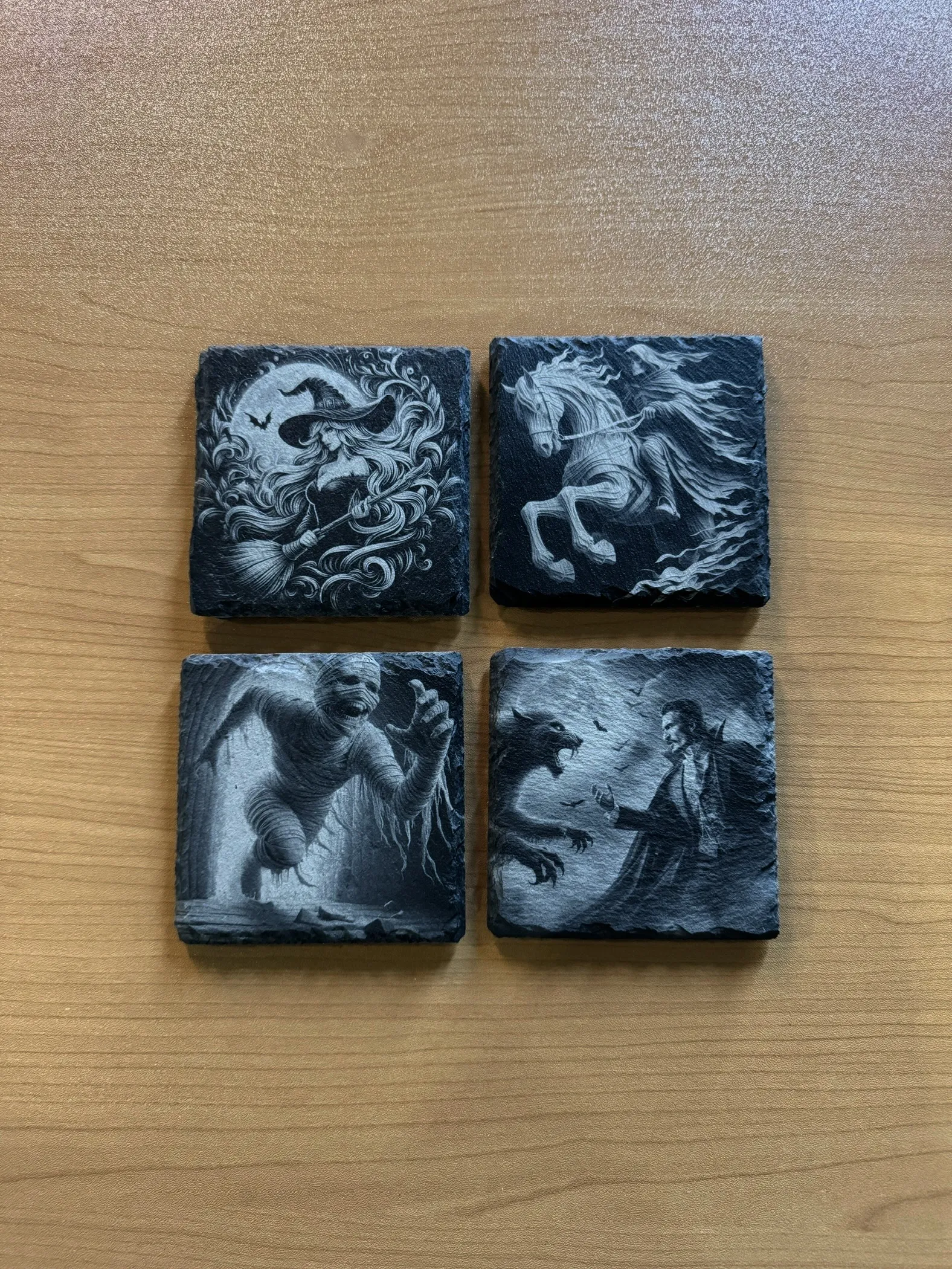 Halloween Coaster Set image 1