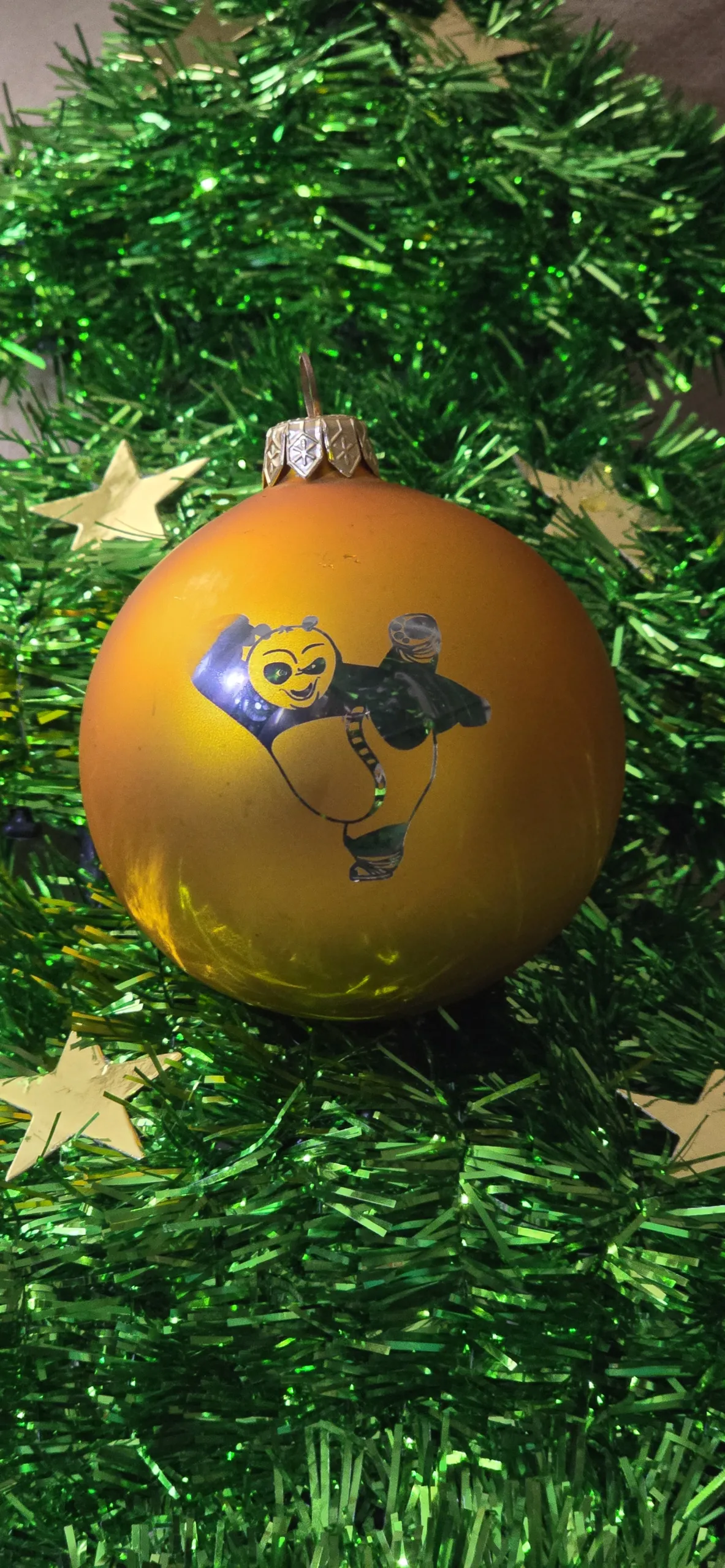 Glass Christmas tree ball image 1