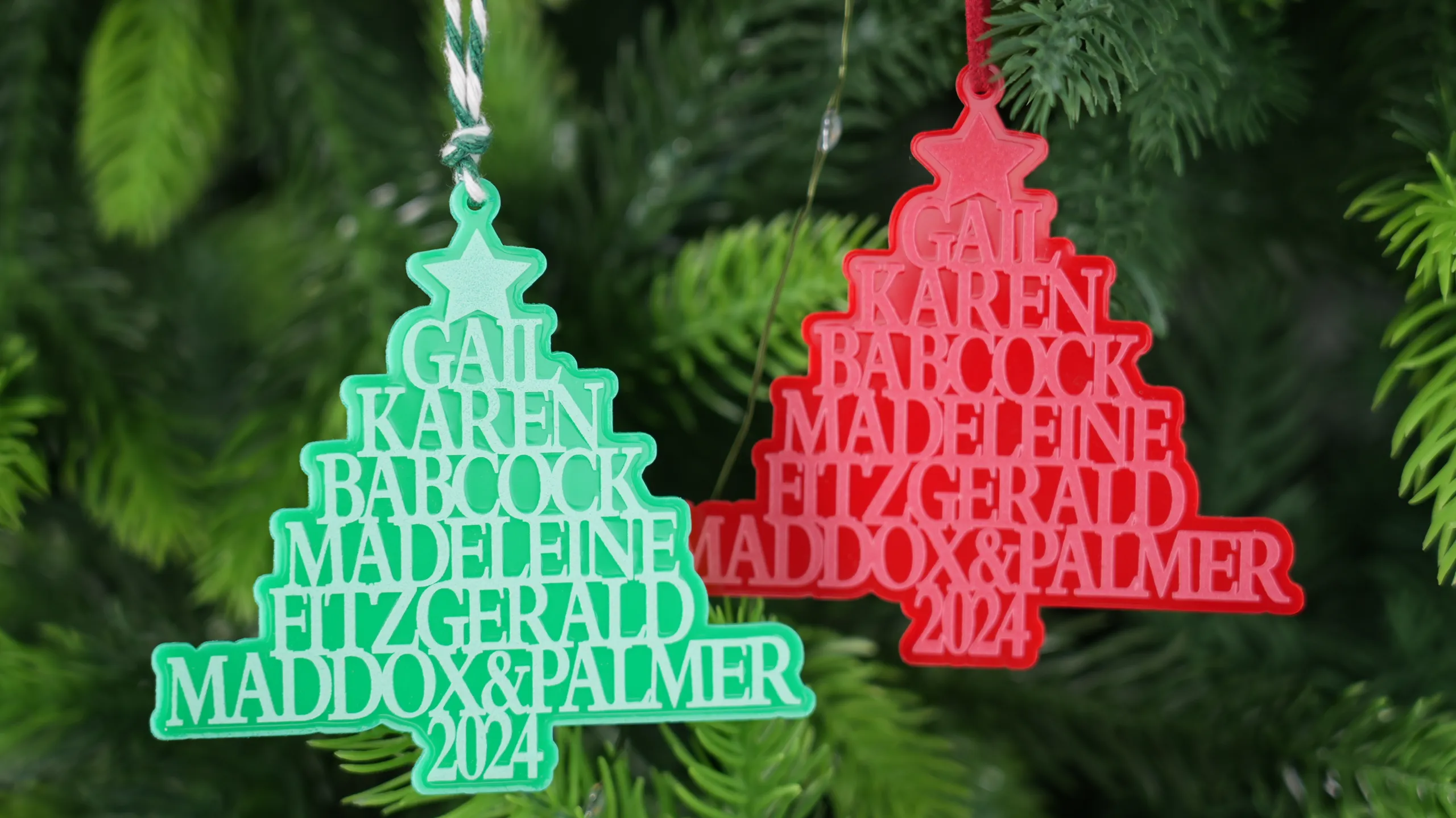 Family Name Ornaments image 1
