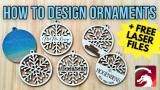 Designing Snowflake Ornaments & Free Files thumbnail 2