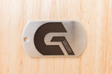 LP5 Stainless Steel Dog Tag thumbnail 1