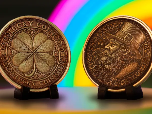 Lucky Coin (Back and Front)