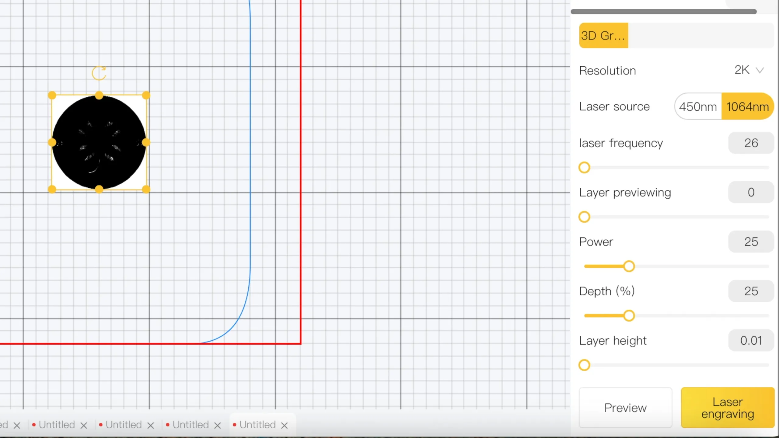 Lucky Coin (Back and Front)-Step3 Import Design, Set Parameters, and Create LPB File-2