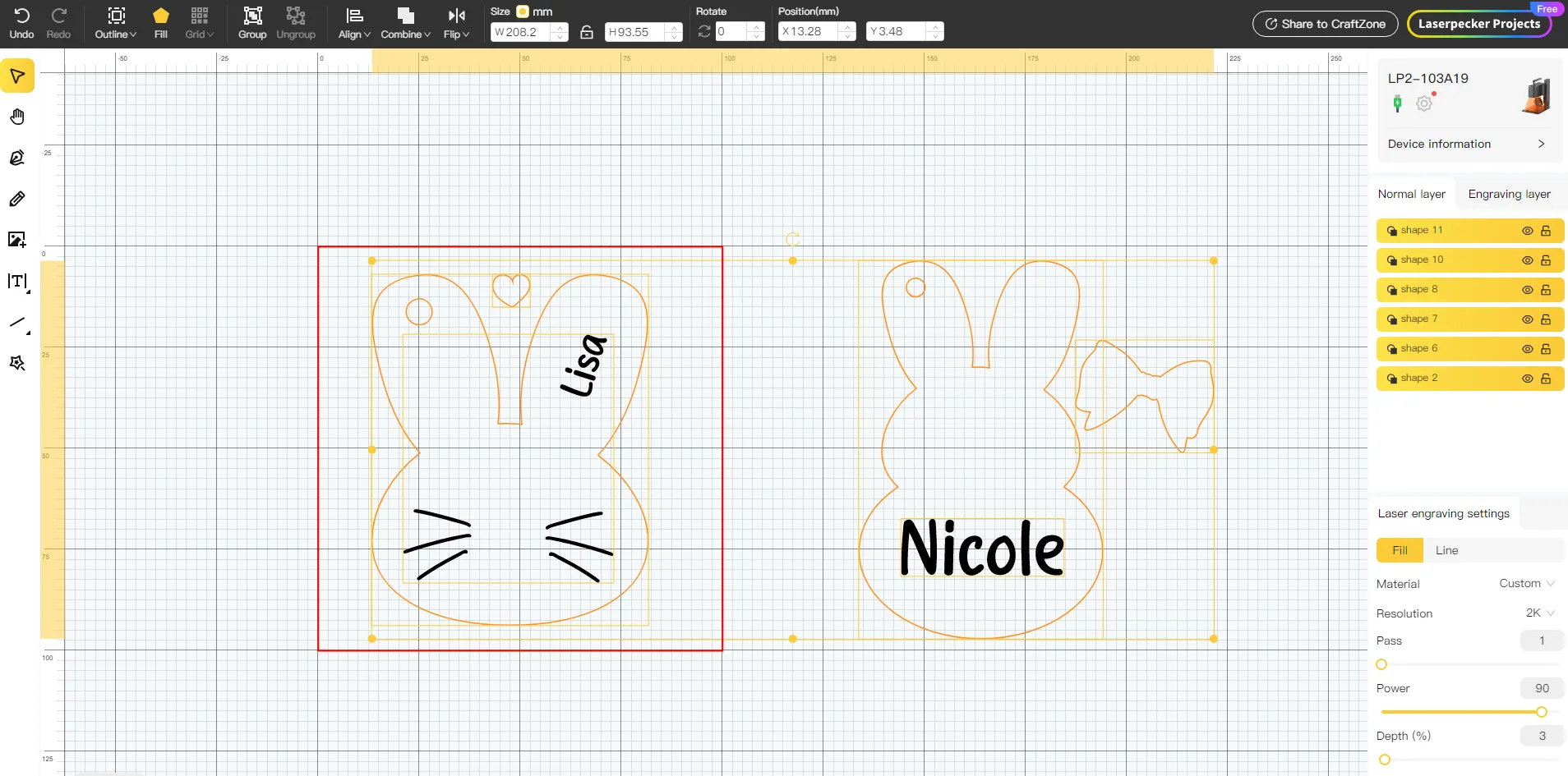 Easter Decoration Pendant-Step1 -1