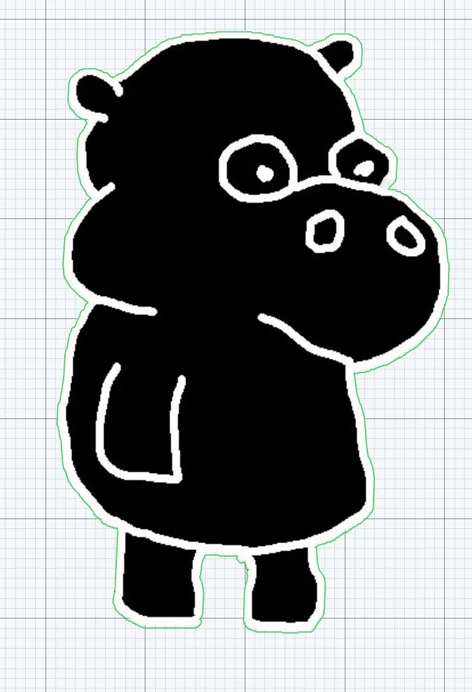 Metal Turtle and Hippo-Step4 Hippo-3