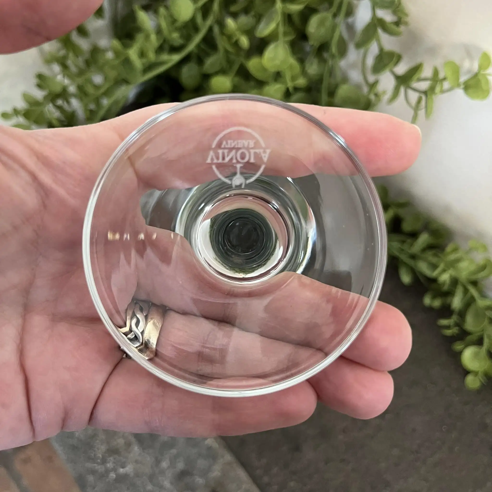 Engraving Small Logos Under Wine Glasses – LaserPecker LP2 image 1