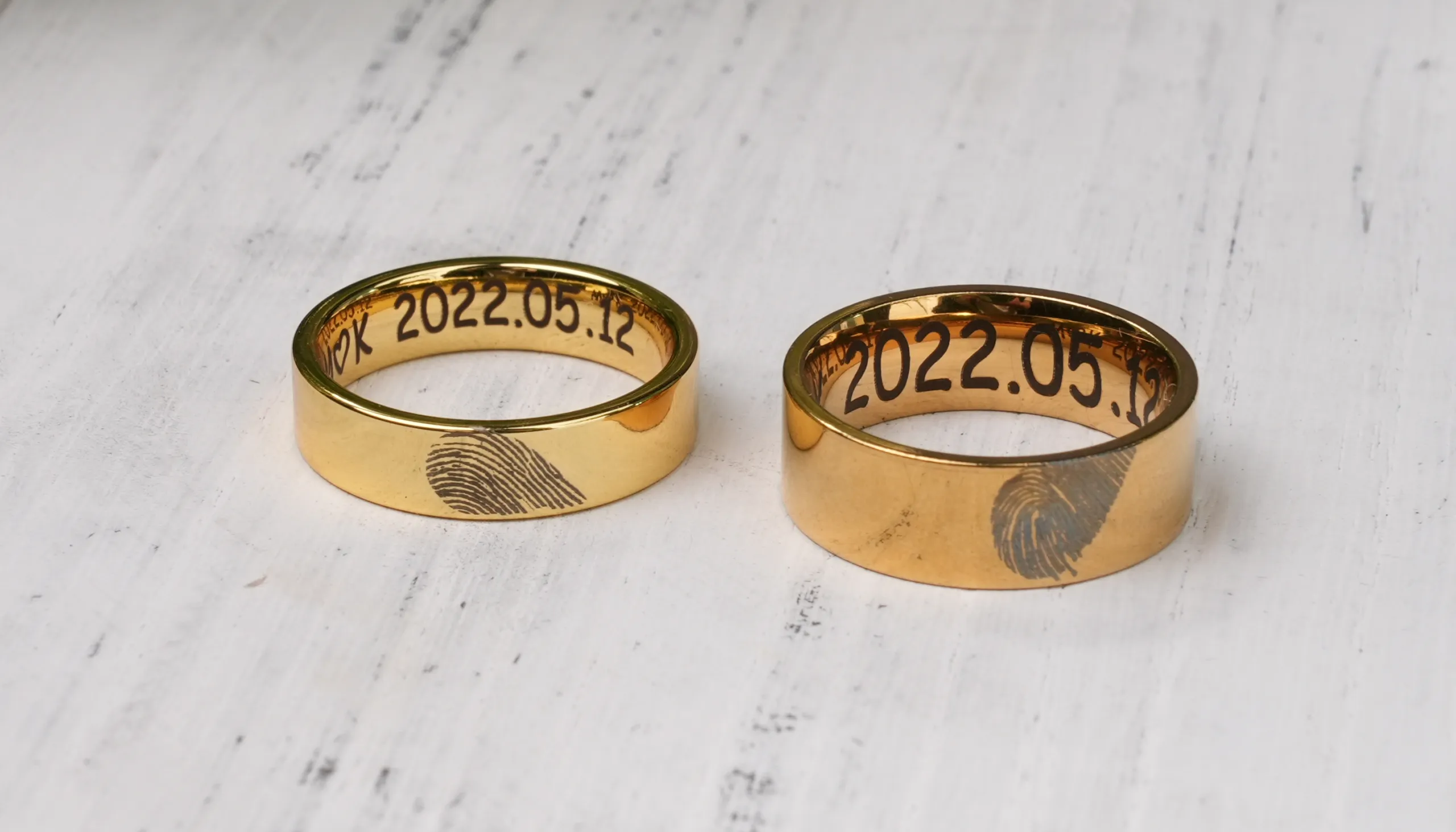 Couples' Memorial Rings image 2