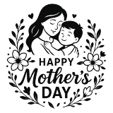 Happy Mothers Day on Glass <and painted> thumbnail 2
