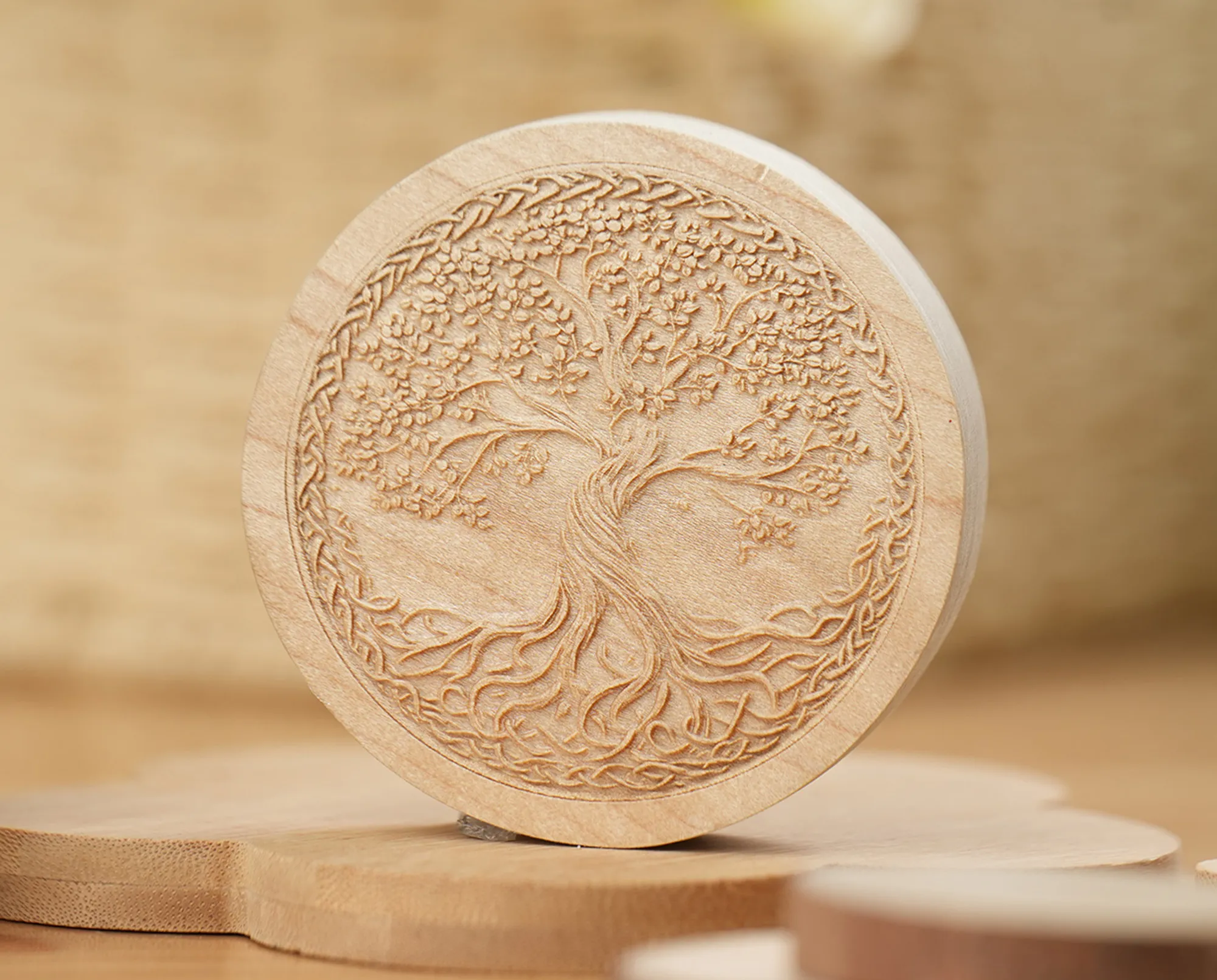 3D Wood Engraving image 1