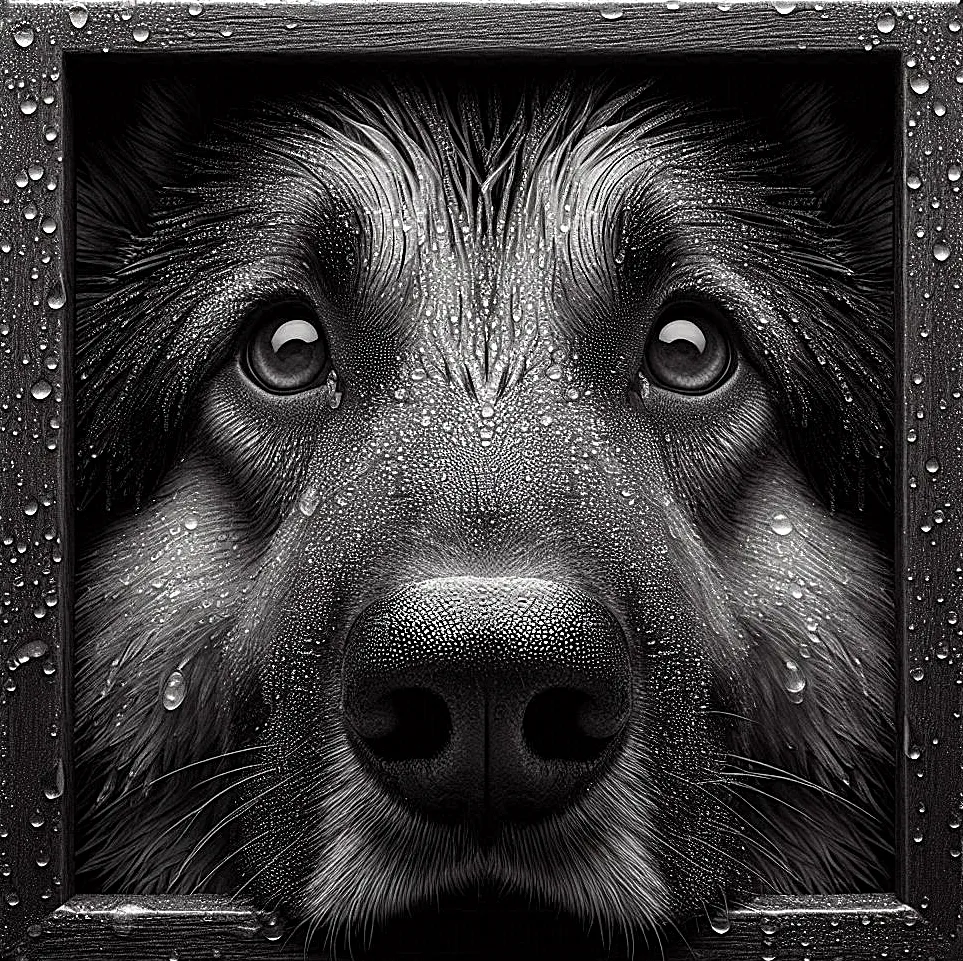 Beautiful Shepard slate image 2