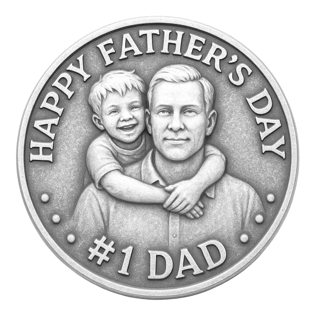 Father's day 3d illusion-Step1 -1